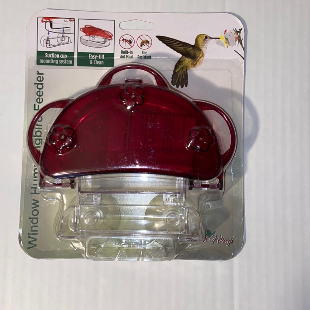 Wild Wings 8 Oz. Window Humming Bird Feeder